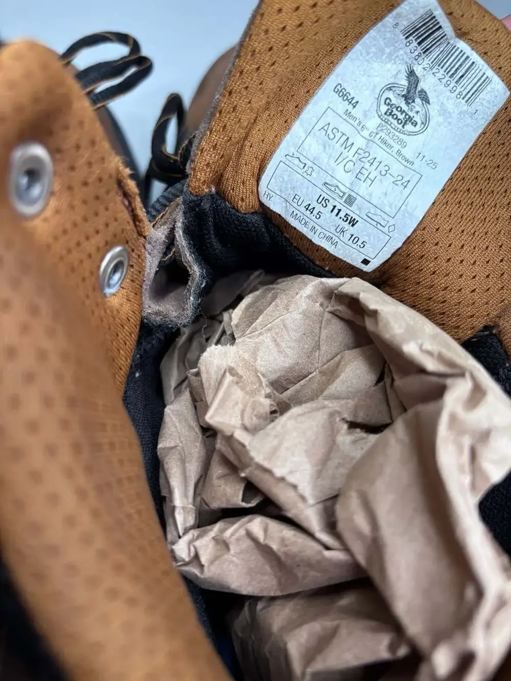 Georgia Boot FLXpoint Waterproof Work Boots G6544 size 11.5
